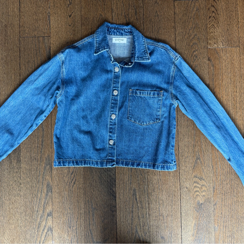 Parke Denim Long Sleeve Jacket - Picture 4 of 4